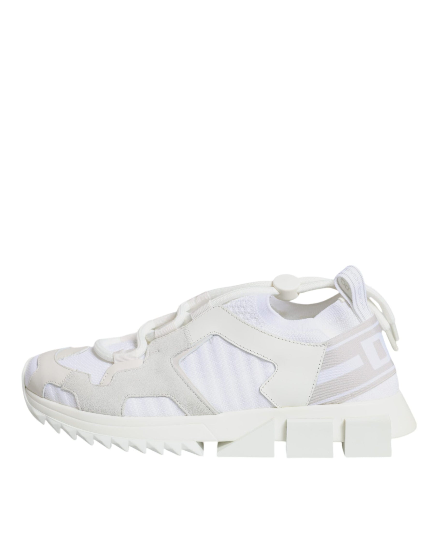 Dolce & Gabbana White Mesh Sorrento Trekking Sneakers Shoes | Regal Royce