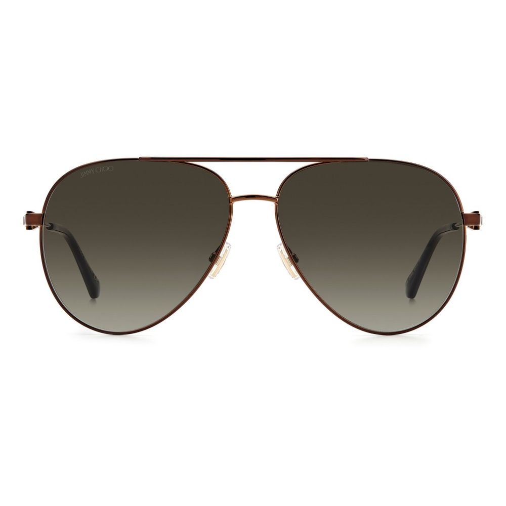 Jimmy Choo Brown Metal Sunglasses | Regal Royce