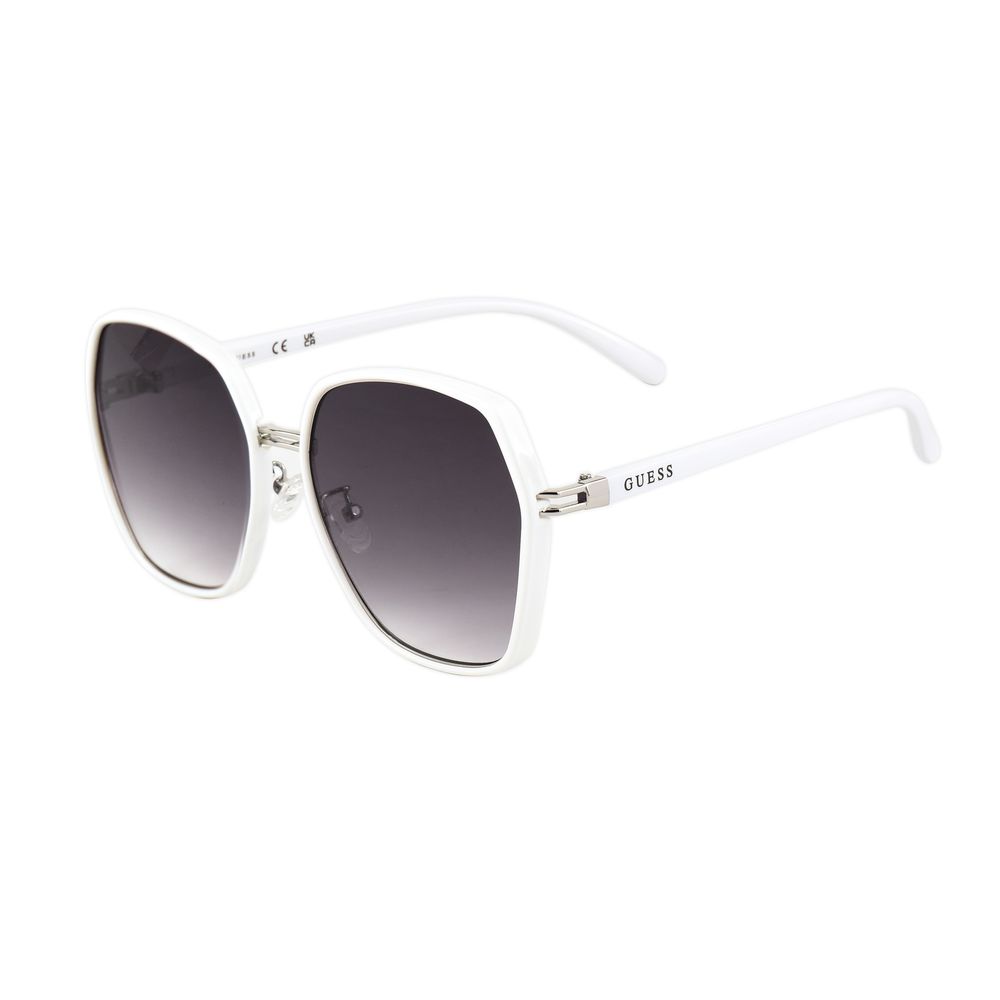 Guess White Metal Sunglasses | Regal Royce