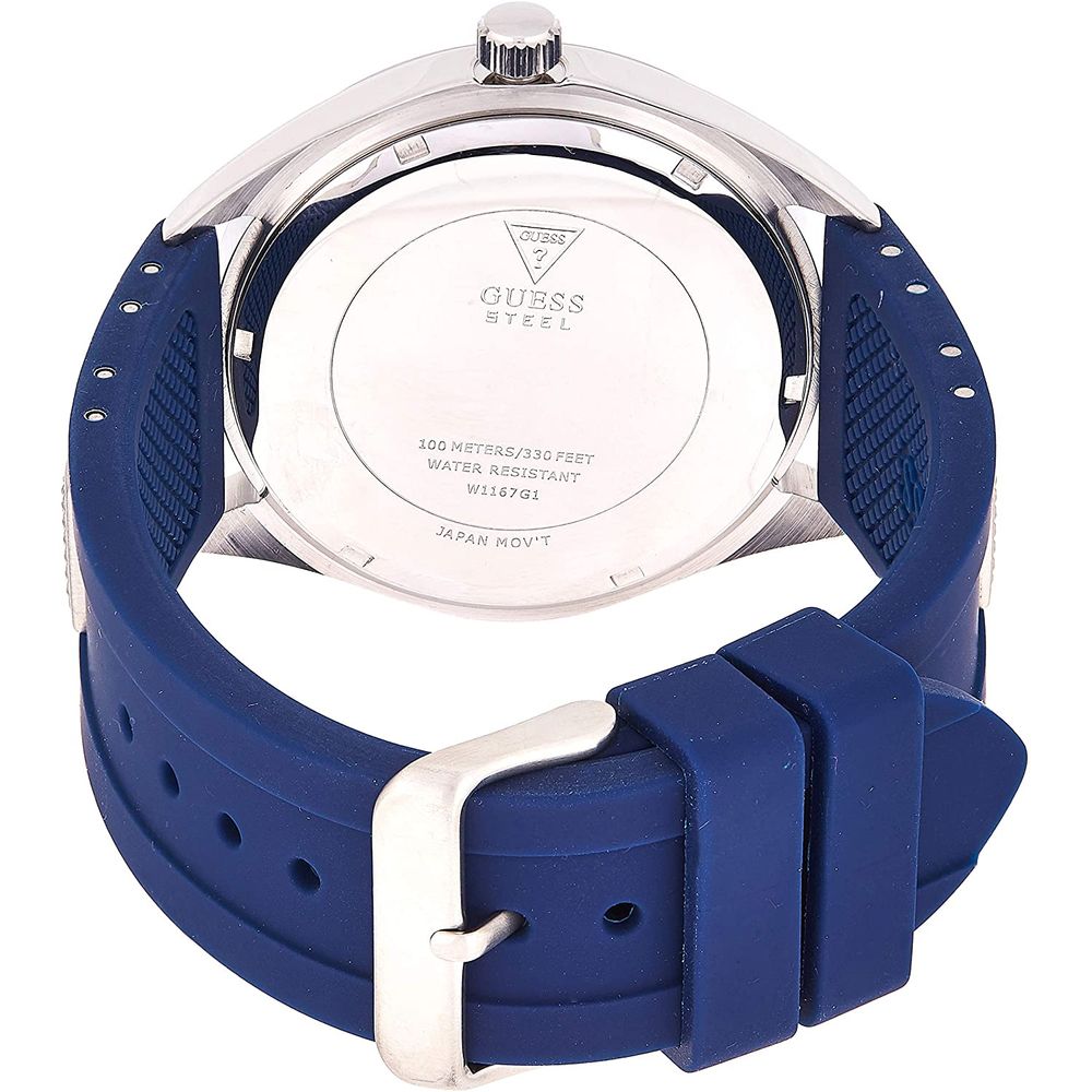 Guess Blue Synthetic Sport Watch | Regal Royce