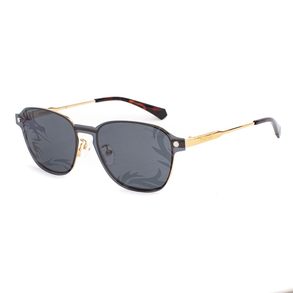 Polaroid Gold Metal Sunglasses | Regal Royce