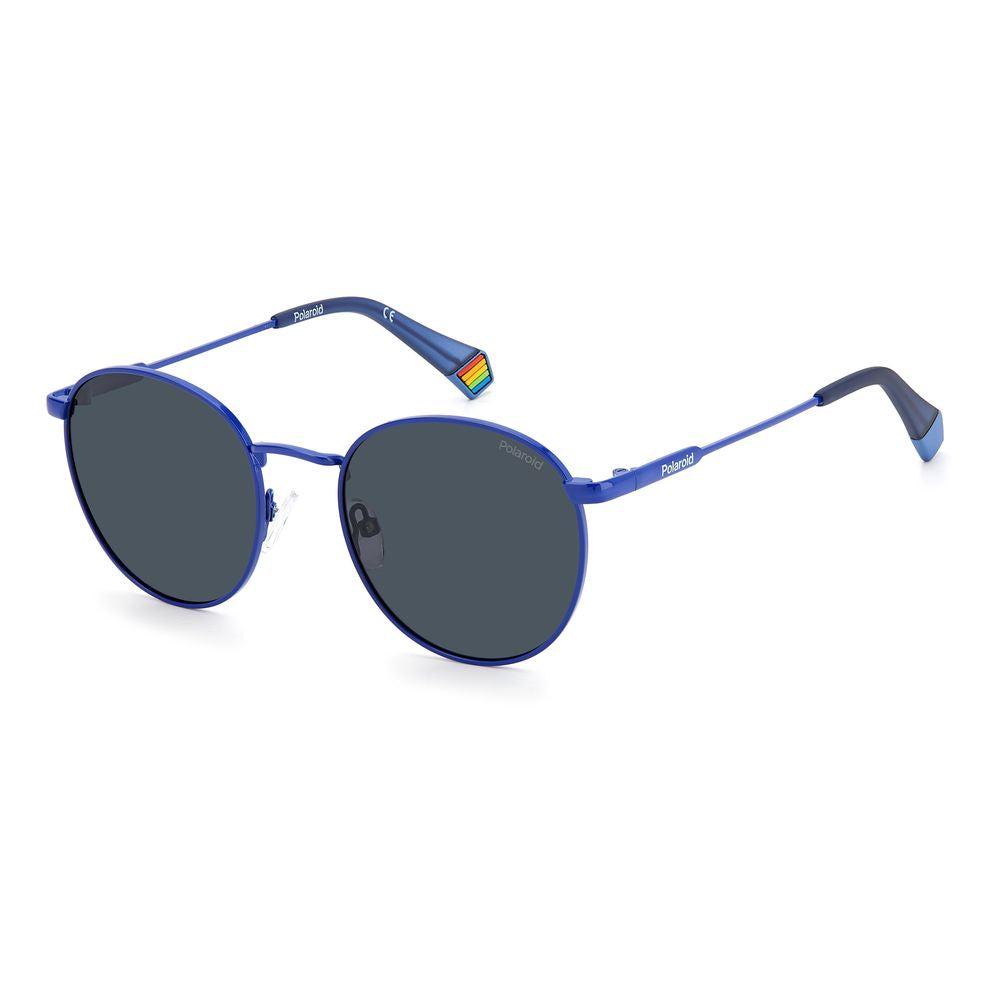 Polaroid Blue Stainless Steel Sunglasses | Regal Royce
