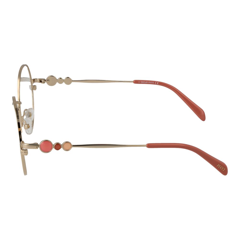 Emilio Pucci Gold Metal Glasses (Frames) | Regal Royce