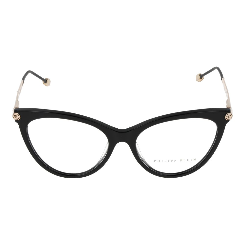 Philipp Plein Black Cellulose Acetate Glasses (Frames) | Regal Royce