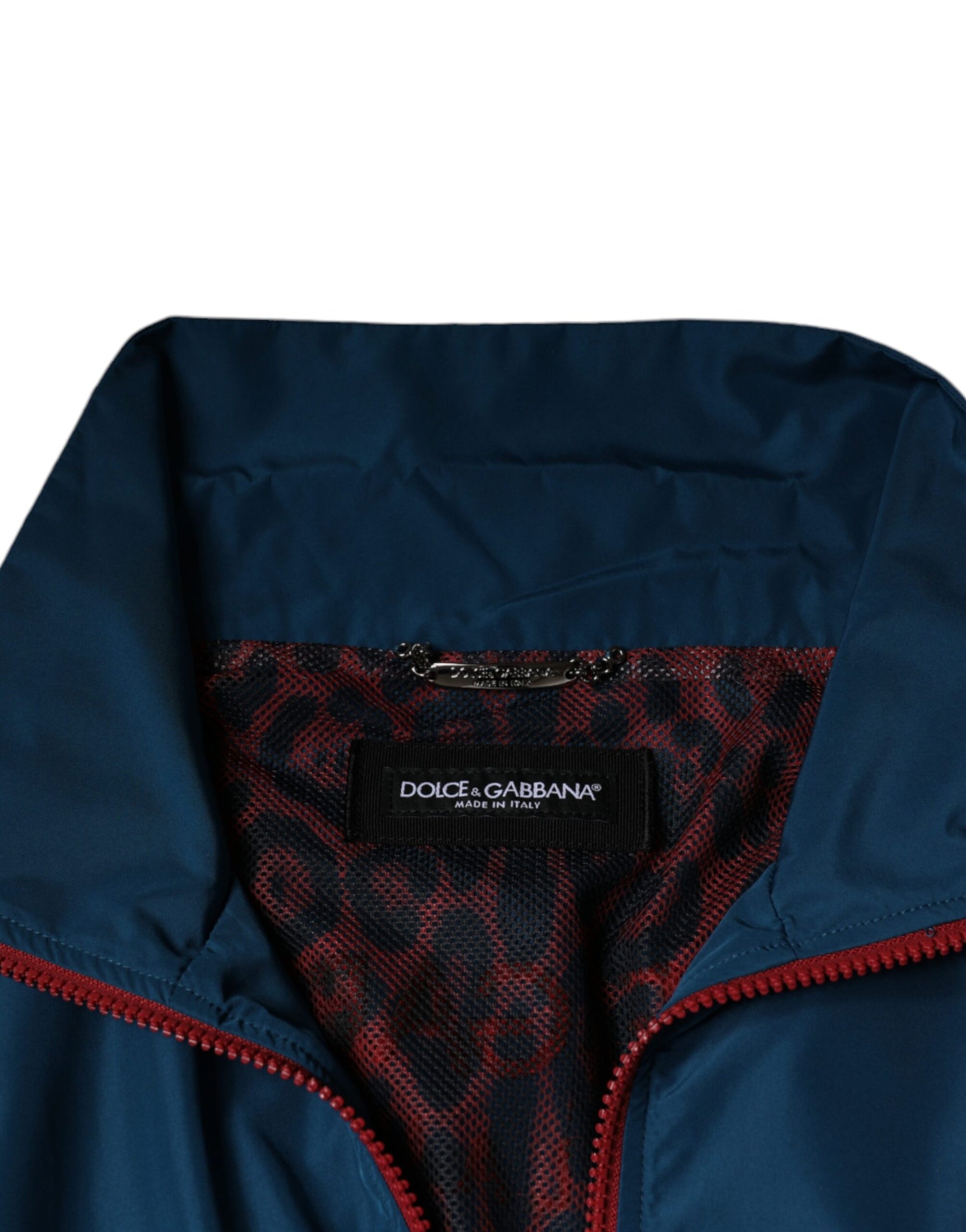 Dolce & Gabbana Multicolor Polyester Full Zip Jacket | Regal Royce