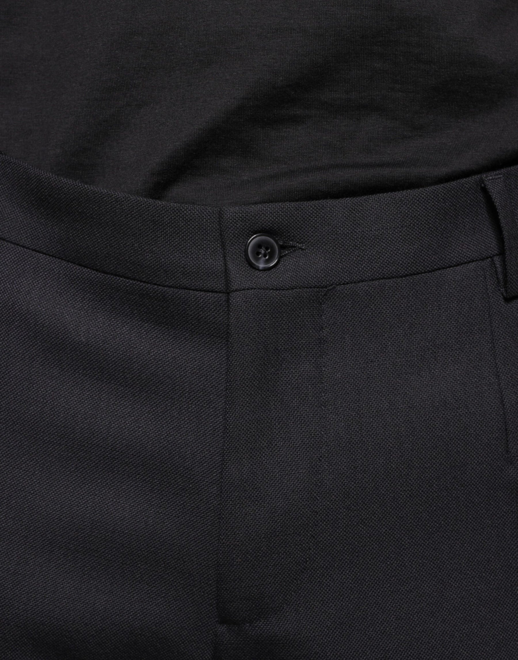 Dolce & Gabbana Black Wool Skinny Dress Formal Pants | Regal Royce
