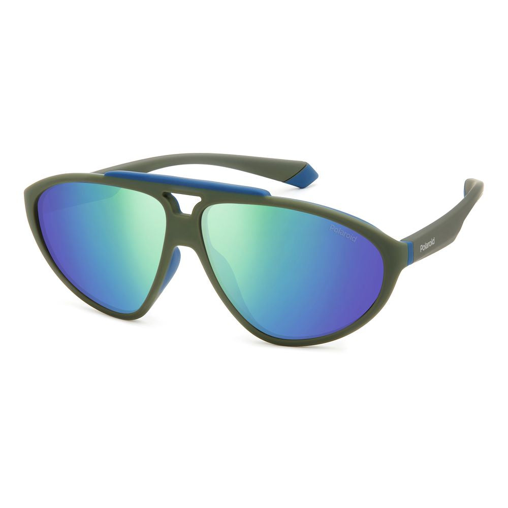 Polaroid Green Rubber Sunglasses | Regal Royce
