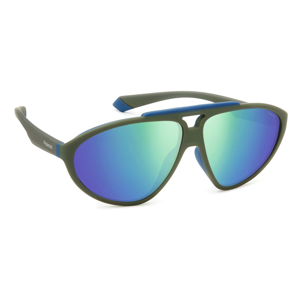 Polaroid Green Rubber Sunglasses | Regal Royce