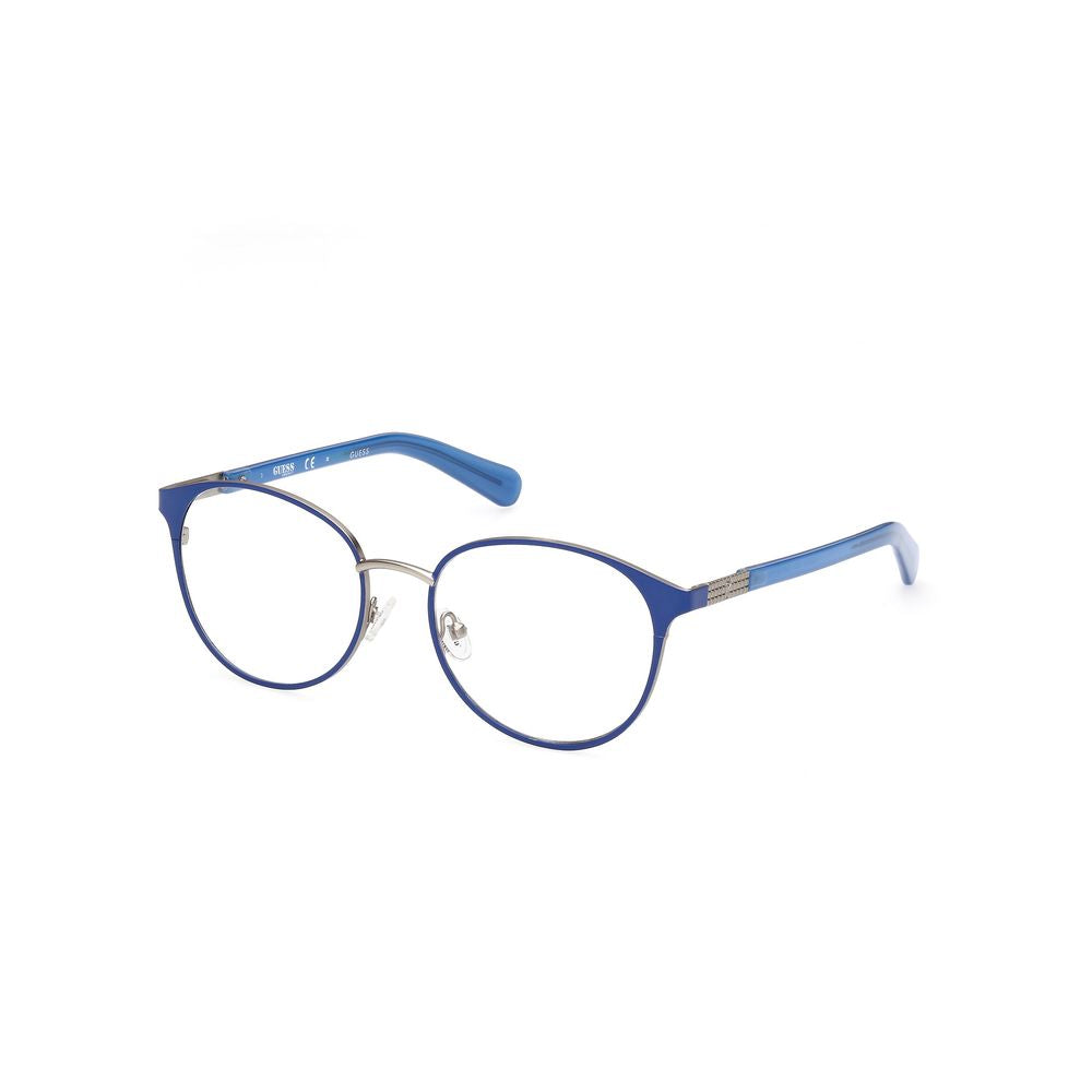 Guess Blue Metal Glasses (Frames) | Regal Royce
