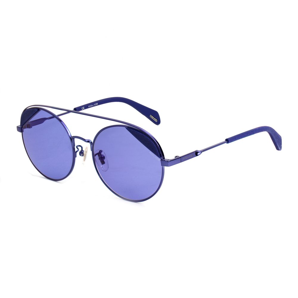 Police Blue Metal Sunglasses | Regal Royce