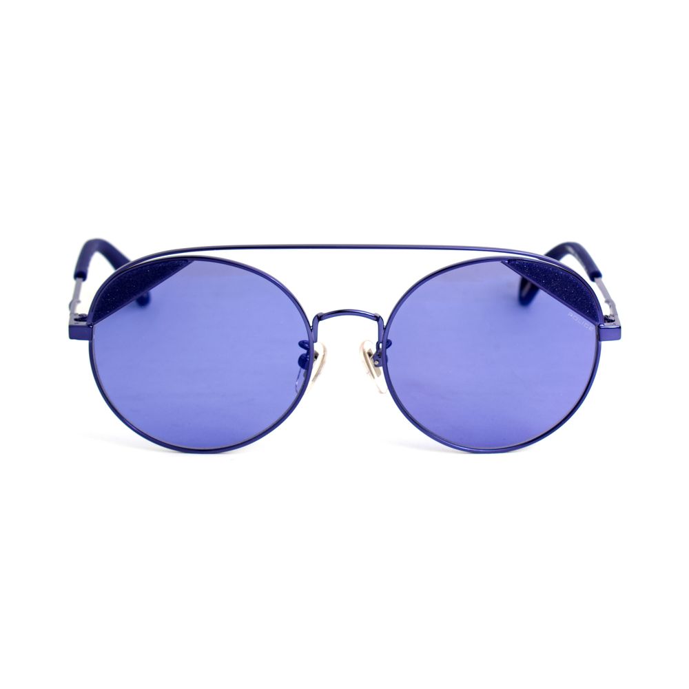 Police Blue Metal Sunglasses | Regal Royce