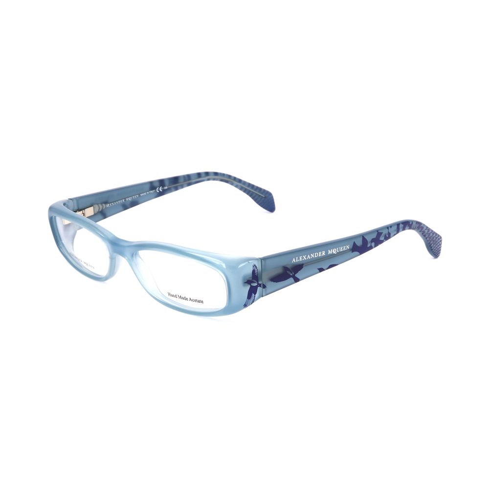 Alexander McQueen Blue Acetate Glasses (Frames) | Regal Royce