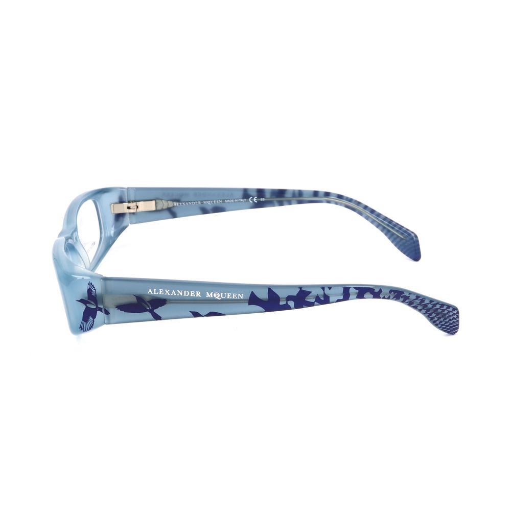 Alexander McQueen Blue Acetate Glasses (Frames) | Regal Royce