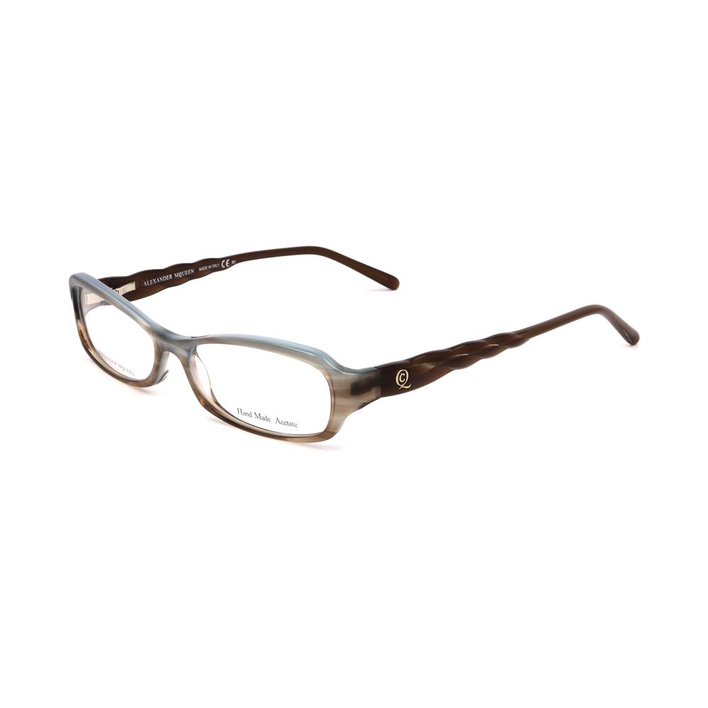 Alexander McQueen Brown Acetate Glasses (Frames) | Regal Royce