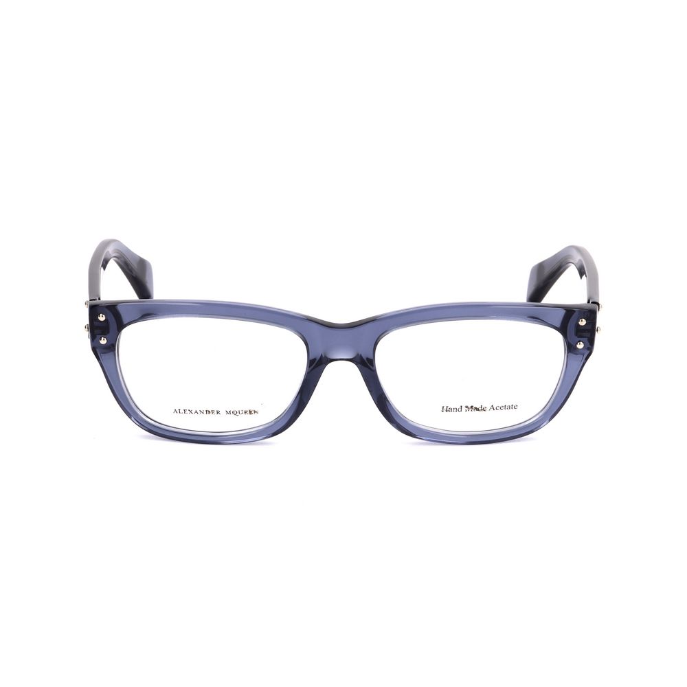 Alexander McQueen Blue Acetate Glasses (Frames) | Regal Royce