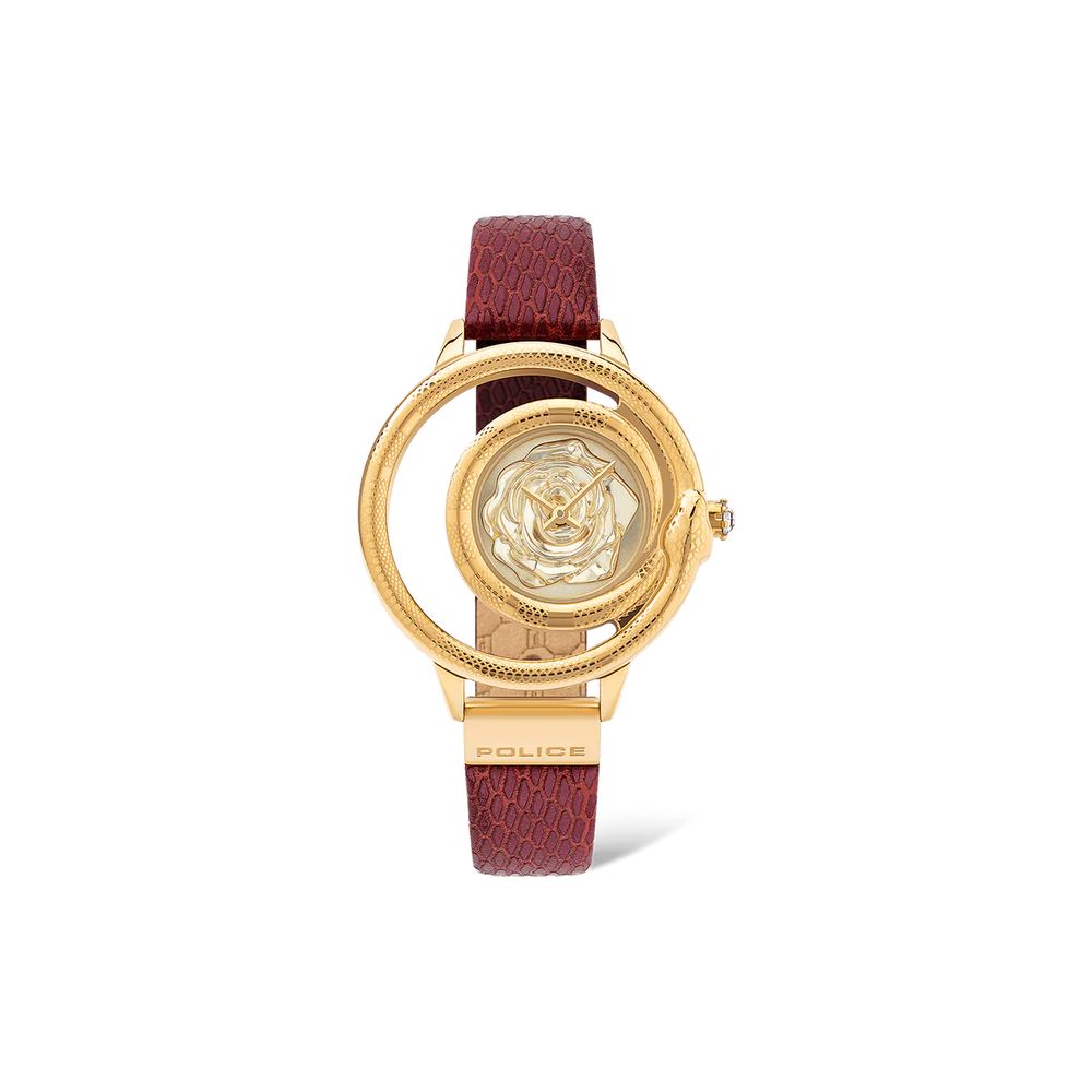 Police Multicolor Leather Dress Watch | Regal Royce