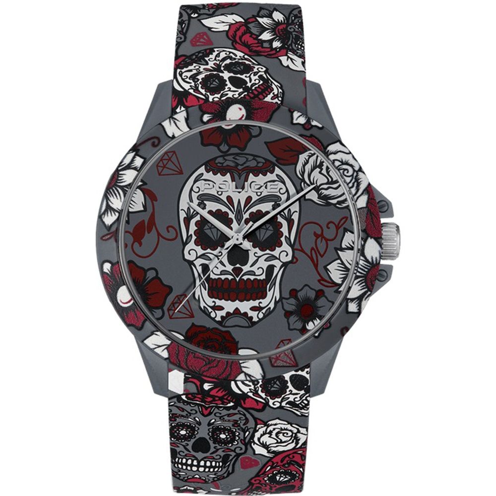 Police Gray Synthetic Sport Watch | Regal Royce