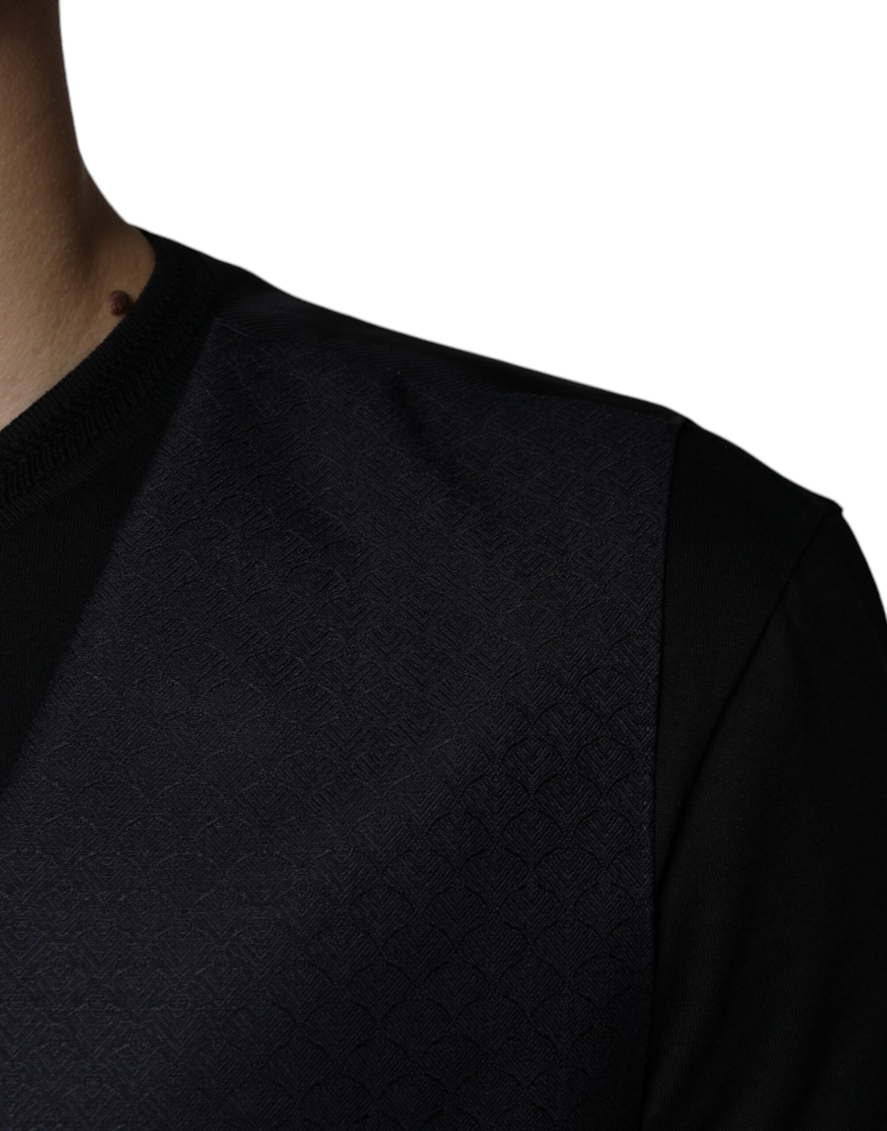 Dolce & Gabbana Black Wool Waistcoat Dress Formal Vest | Regal Royce