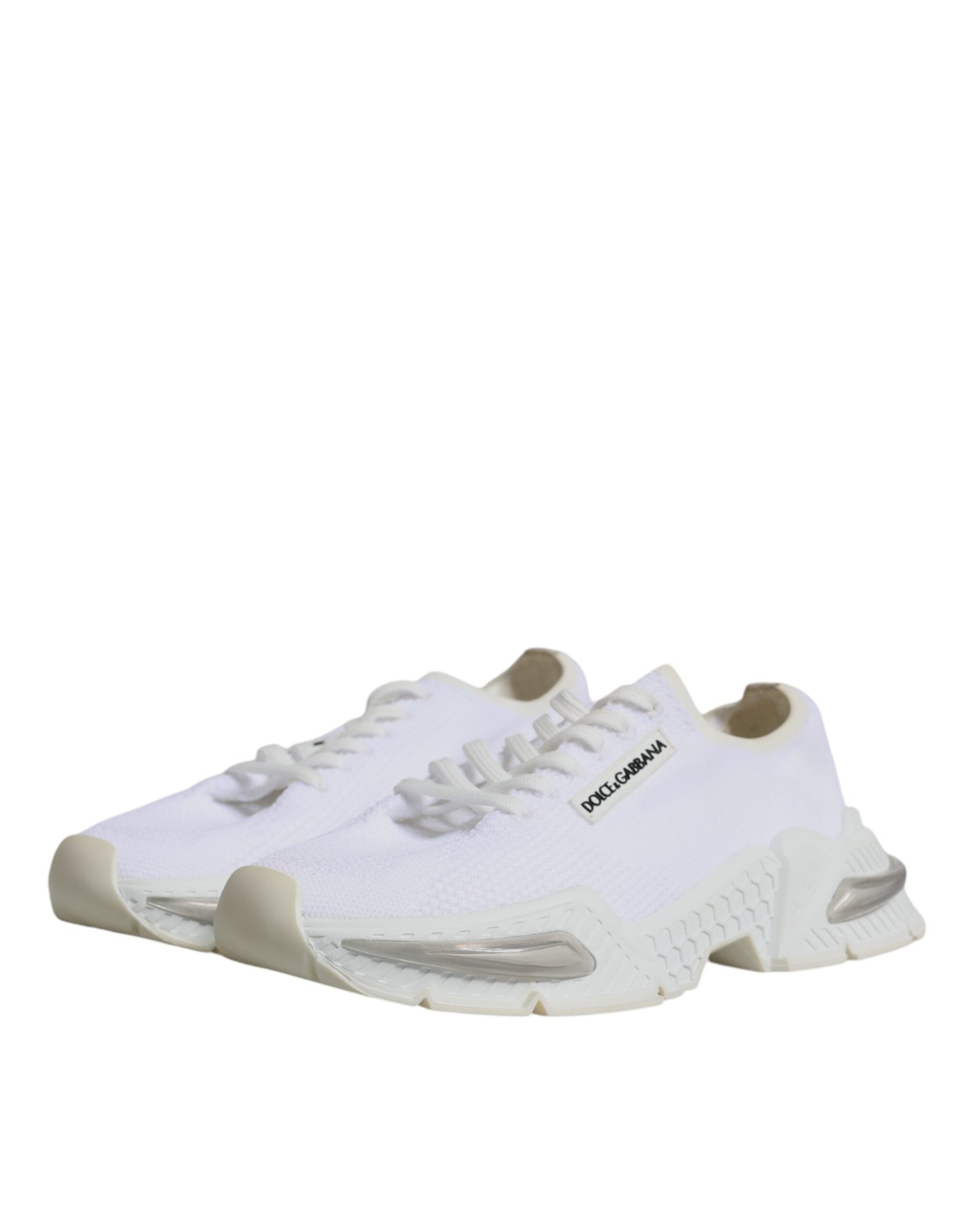 Dolce & Gabbana White Airmaster Low Top Men Sneakers Shoes | Regal Royce