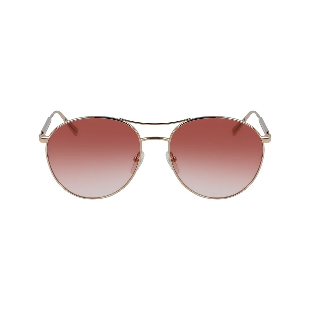 Longchamp Rose Gold Metal Sunglasses | Regal Royce
