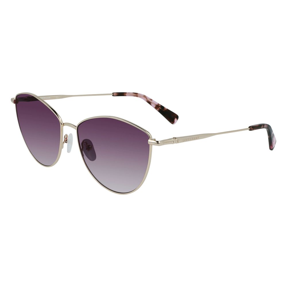 Longchamp Gold Metal Sunglasses | Regal Royce