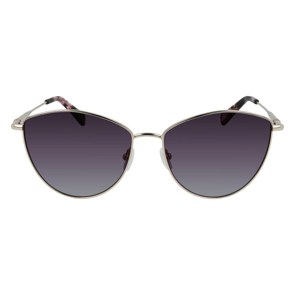 Longchamp Gold Metal Sunglasses | Regal Royce