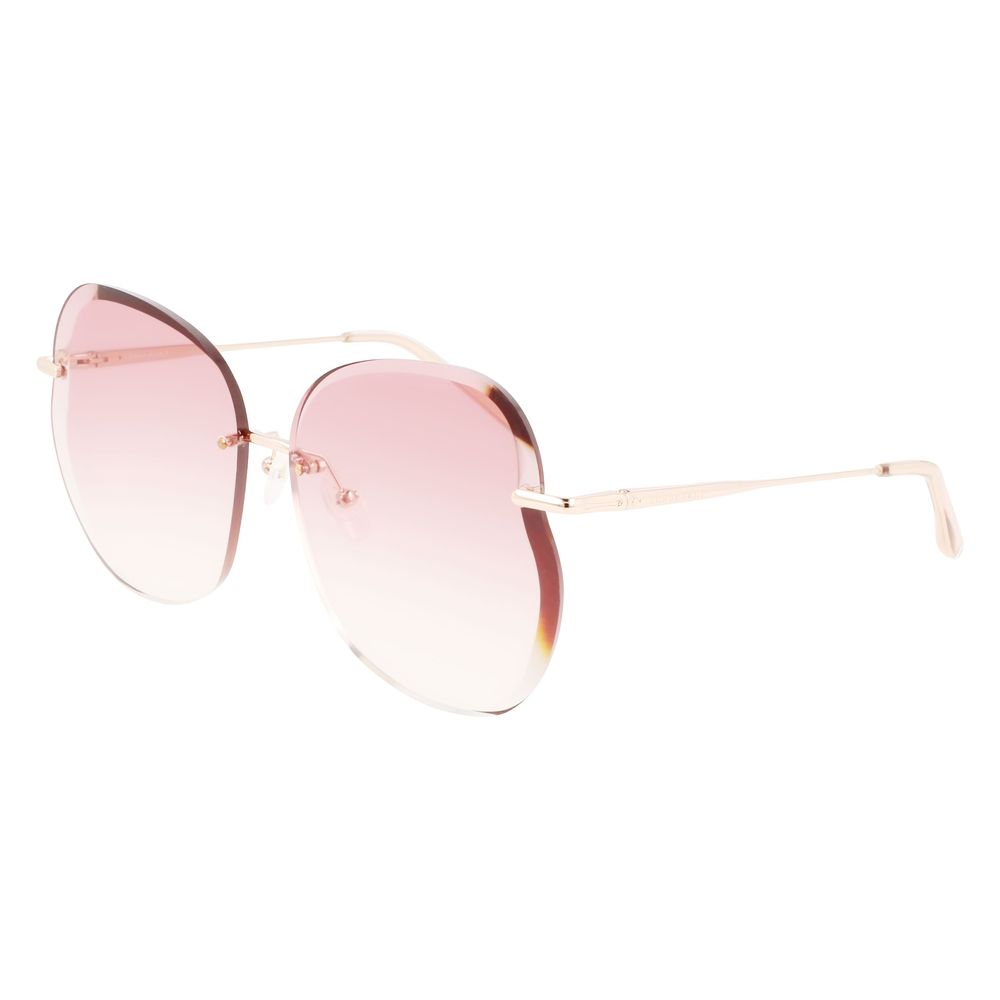 Longchamp Rose Gold Metal Sunglasses | Regal Royce