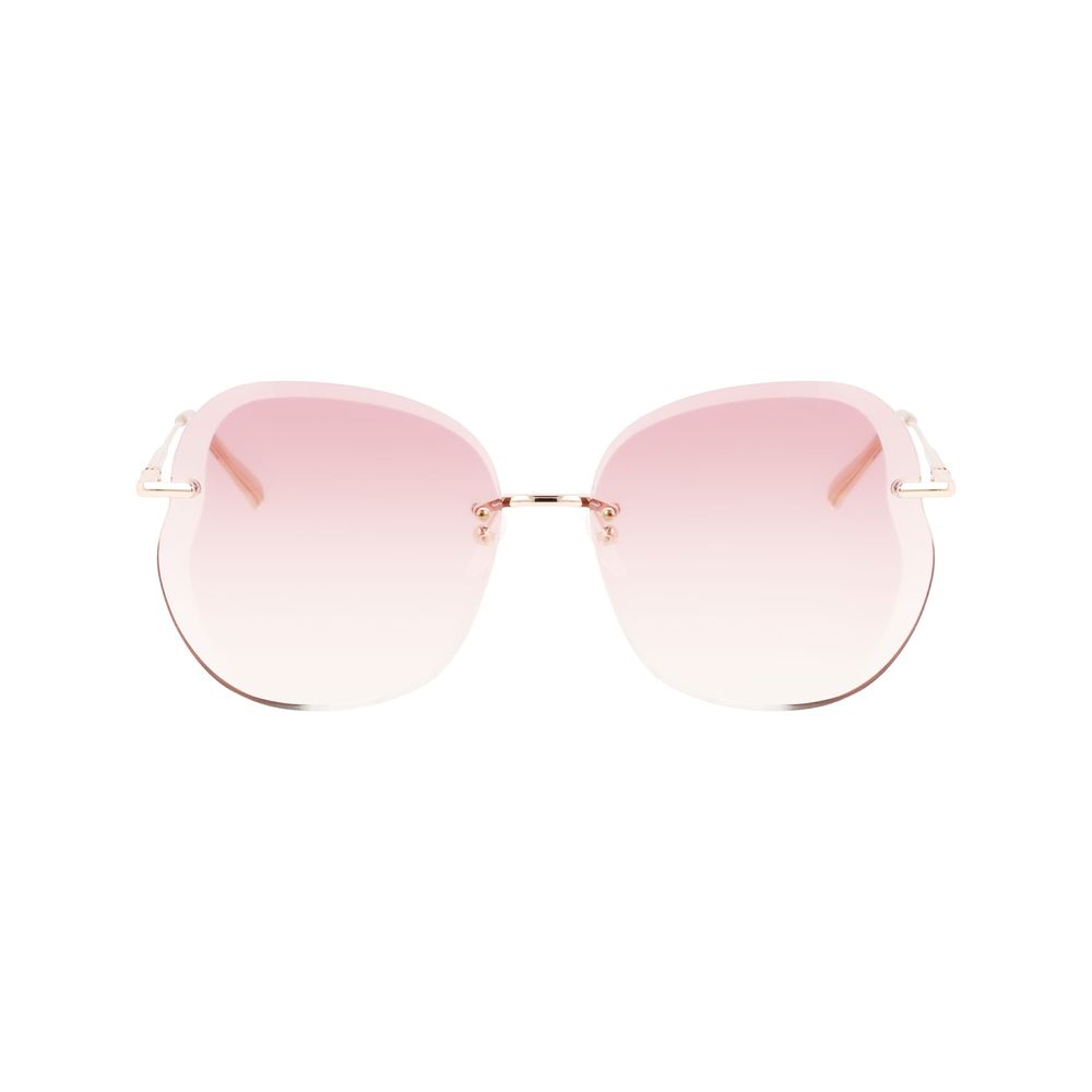 Longchamp Rose Gold Metal Sunglasses | Regal Royce