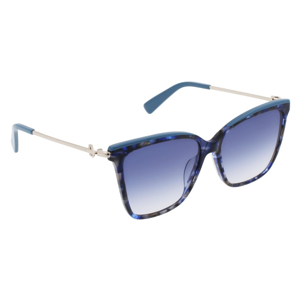 Longchamp Blue Acetate Sunglasses | Regal Royce