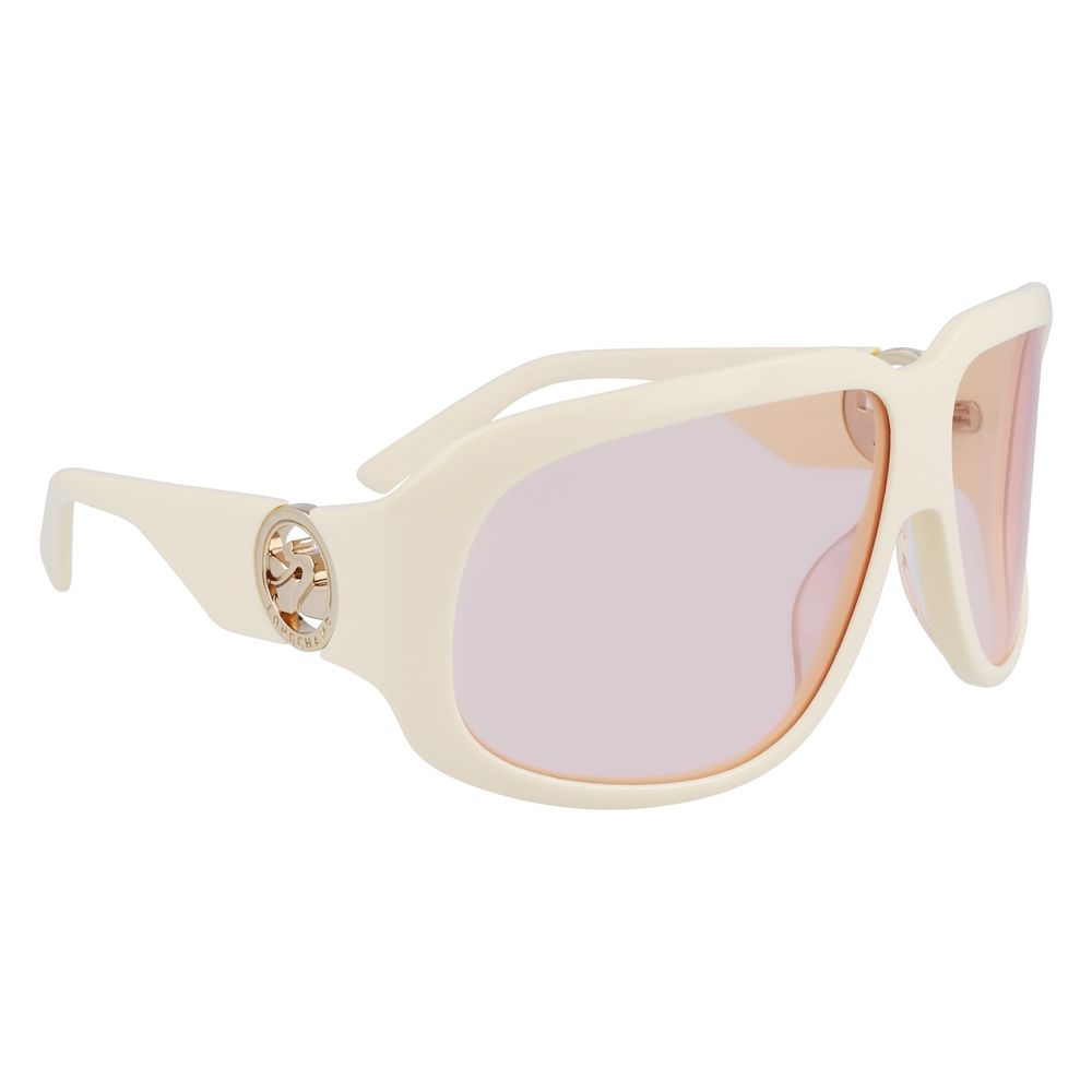 Longchamp White Acetate Sunglasses | Regal Royce