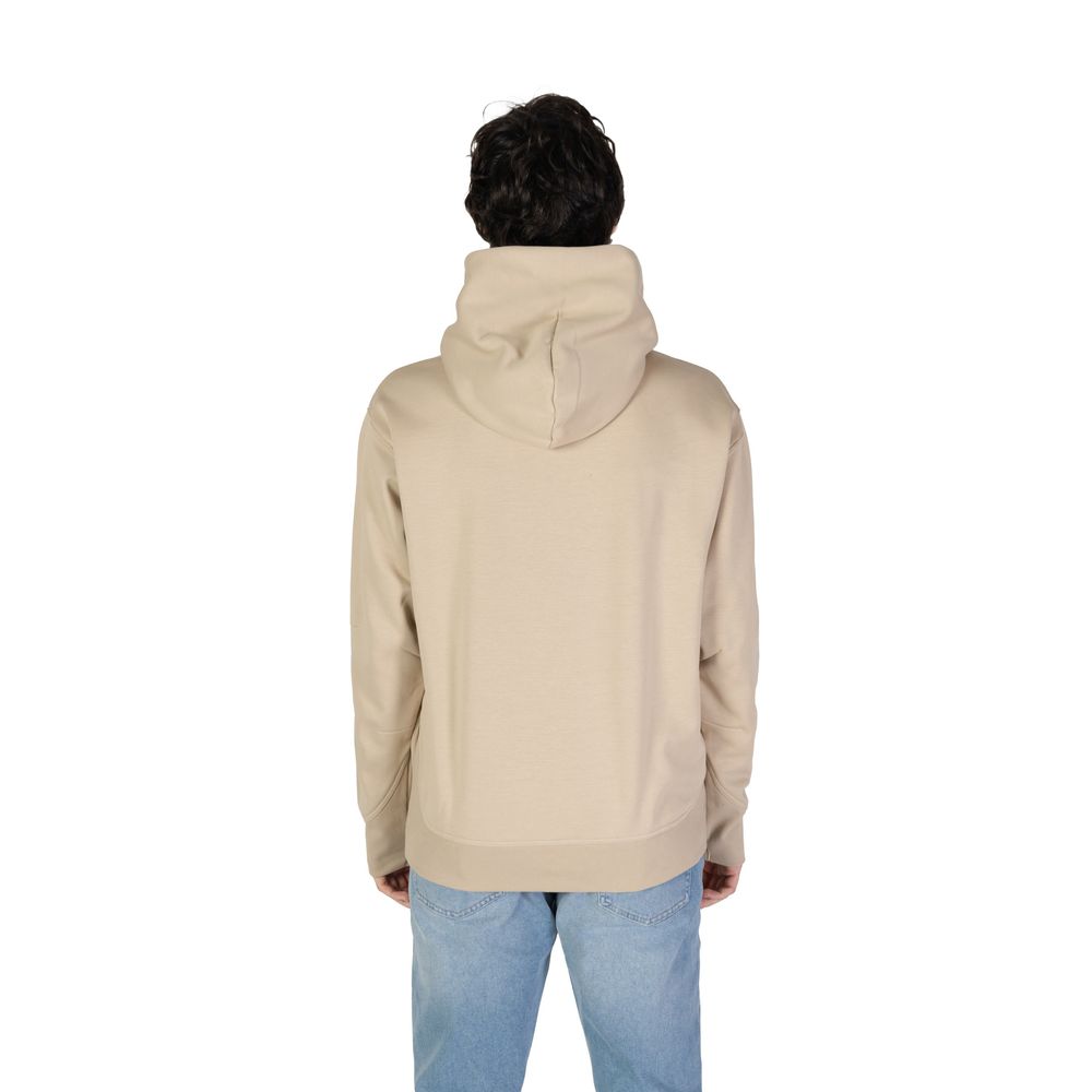 New Balance Beige Recycled Polyester Hoodie | Regal Royce