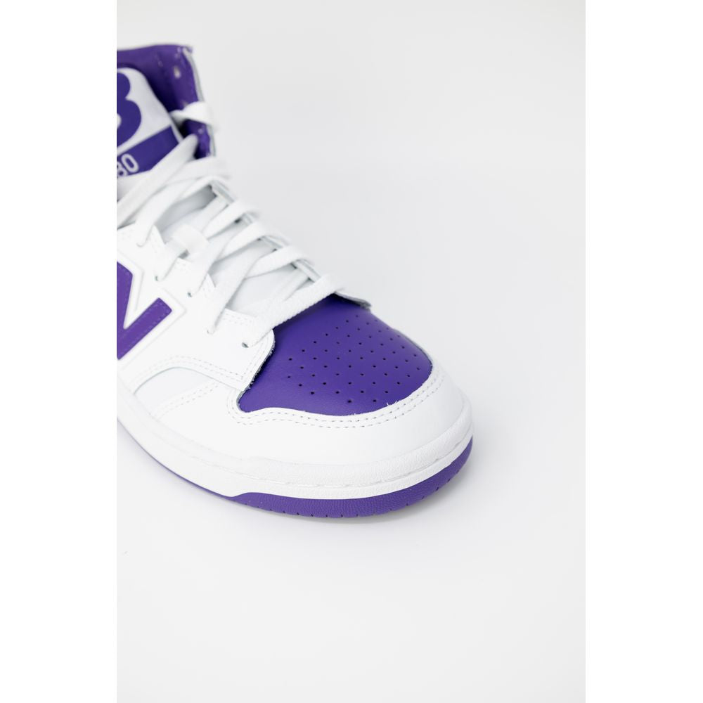 New Balance Purple Leather Athletic Sneakers | Regal Royce