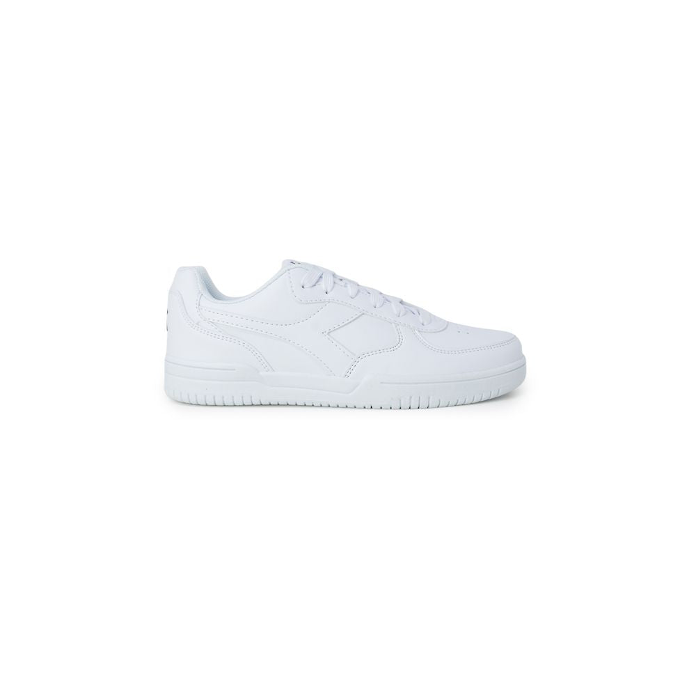 Diadora White Artificial Leather Low Top Sneakers | Regal Royce