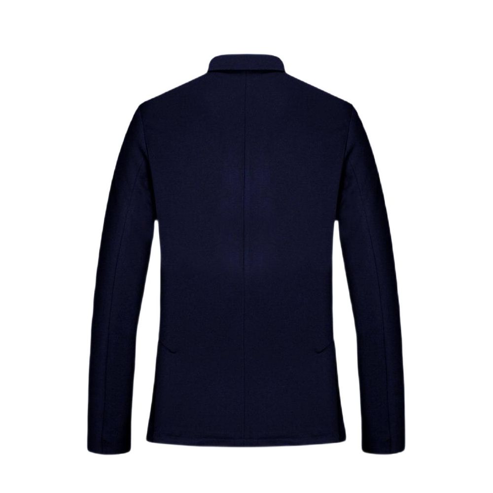 Armani Exchange Blue Viscose Blazer | Regal Royce