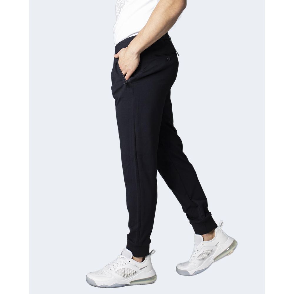 Armani Exchange Blue Viscose Skinny Pants | Regal Royce