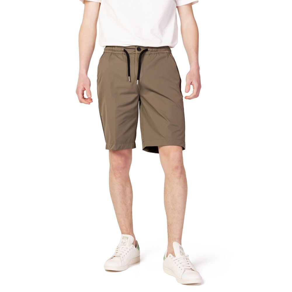 Suns Green Nylon Bermuda Shorts | Regal Royce