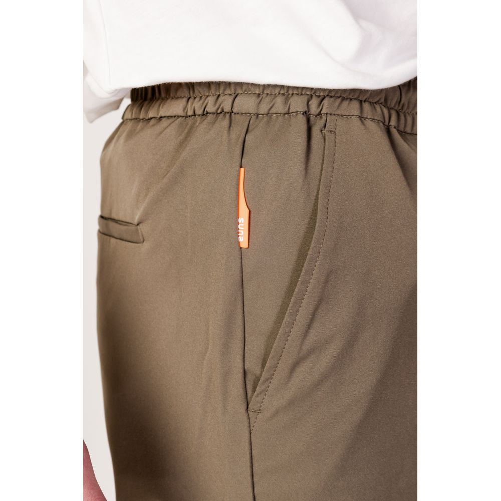 Suns Green Nylon Bermuda Shorts | Regal Royce