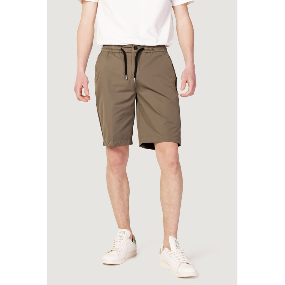 Suns Green Nylon Bermuda Shorts | Regal Royce
