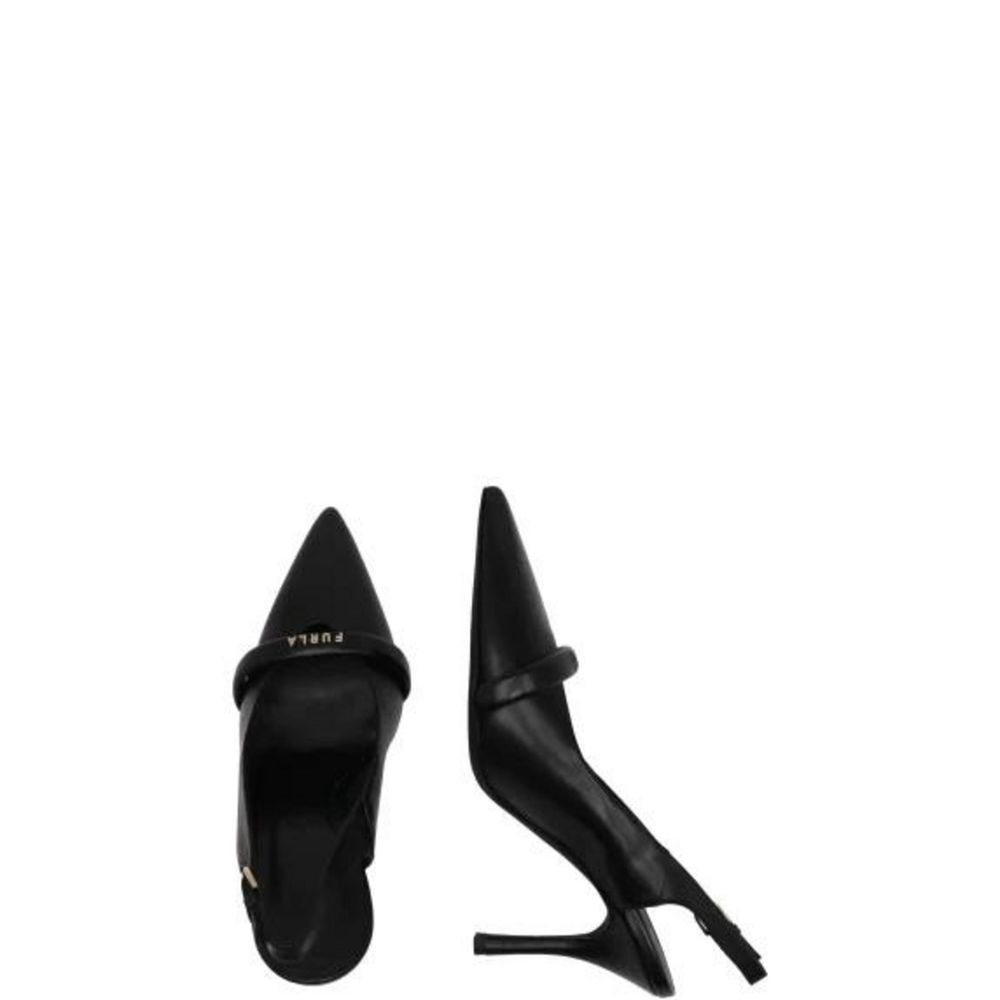 Furla Black Leather Pumps | Regal Royce
