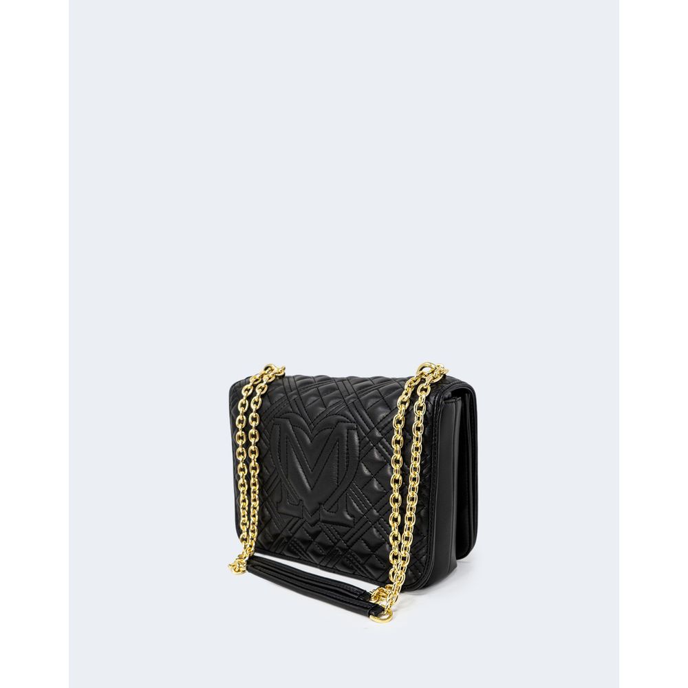 Love Moschino Black Polyethylene Handbag | Regal Royce