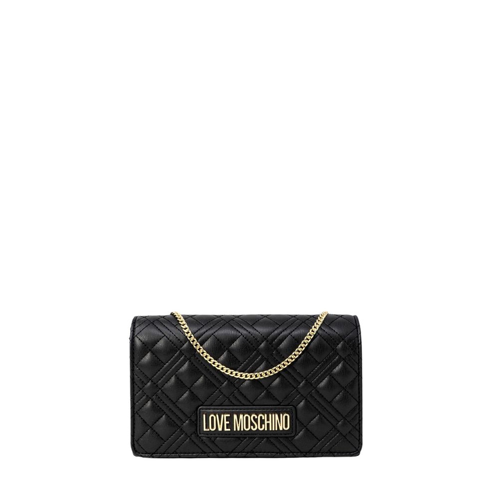 Love Moschino Black Polyethylene Handbag | Regal Royce