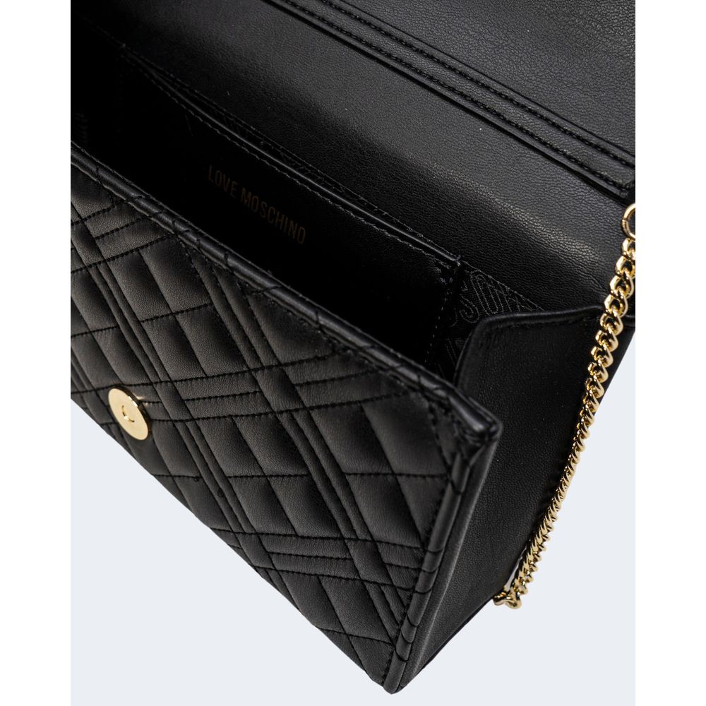 Love Moschino Black Polyethylene Handbag | Regal Royce