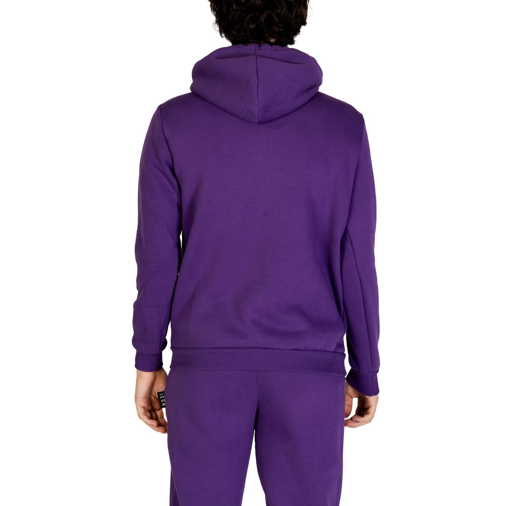 Icon Purple Cotton Hoodie | Regal Royce