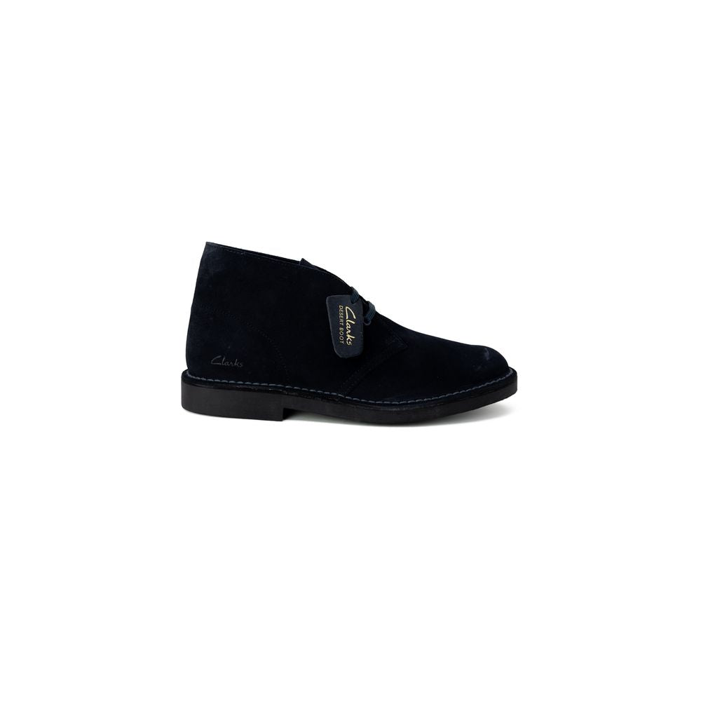 Clarks Blue Leather Ankle Boots | Regal Royce