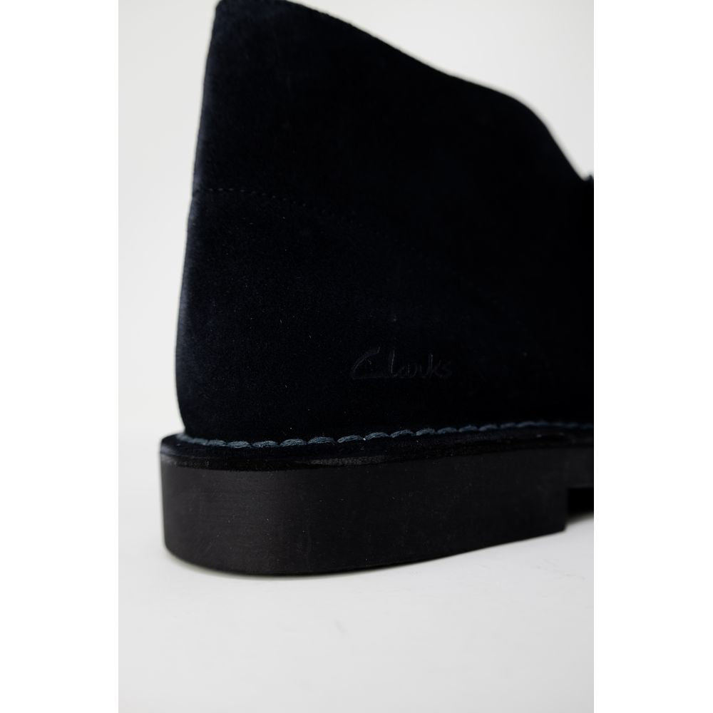 Clarks Blue Leather Ankle Boots | Regal Royce