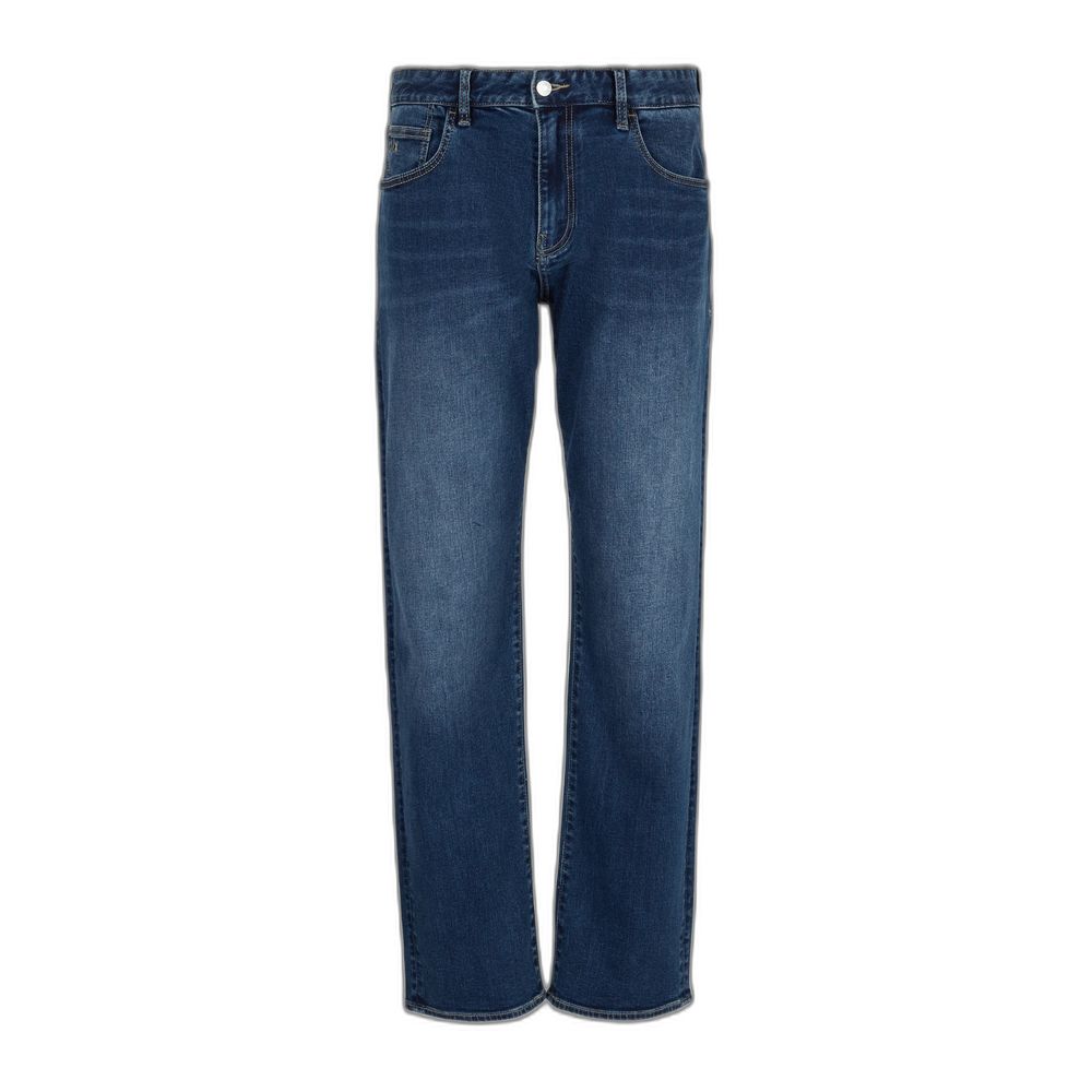 Armani Exchange Blue Cotton Skinny Jeans | Regal Royce