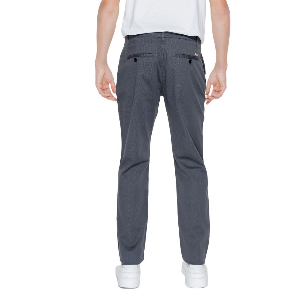 Armani Exchange Black Cotton Casual Pants | Regal Royce