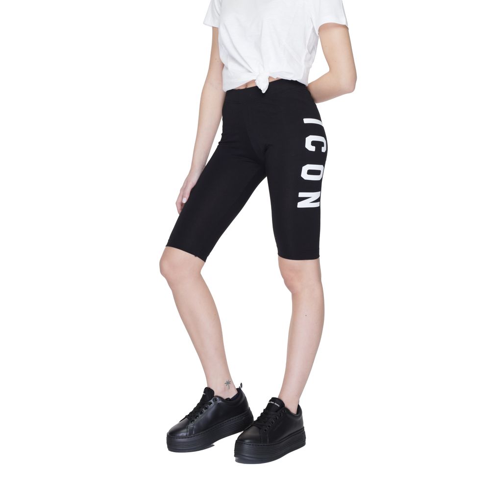 Icon Black Cotton Bermuda Shorts | Regal Royce