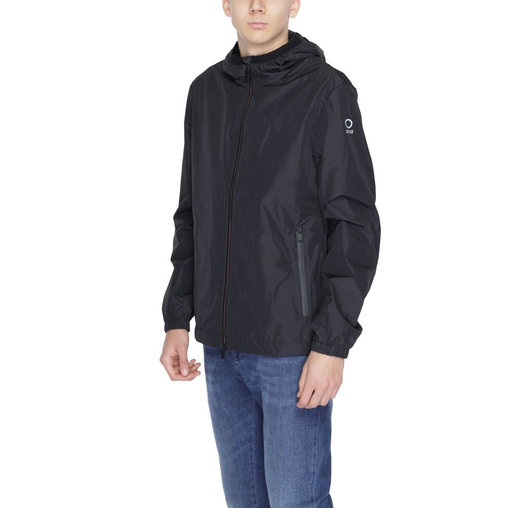 Suns Black Polyester Shell Jacket | Regal Royce