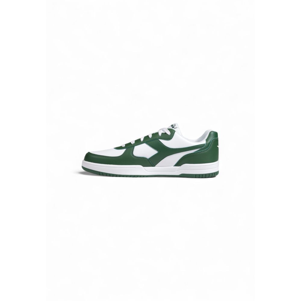 Diadora Green Artificial Leather Low Top Sneakers | Regal Royce